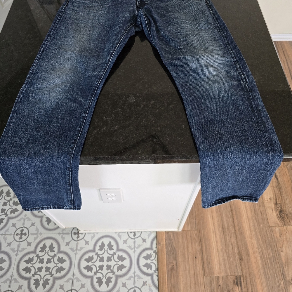 RRL slim fit slevage jeans - Picture 2 of 5